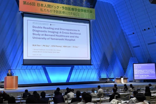 2 nghiên cứu từ Bernard được đánh giá cao tại Hội nghị Ningen Dock Nhật Bản